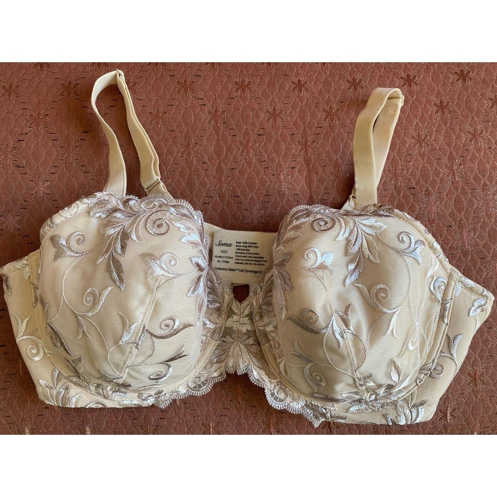 Soma Sensuous Sides Full Coverage Bra 42C